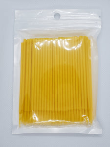 microswab brushes, microswab, yellow, bourdon beauty, victoria bc, lash supplies