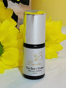 Bees knees, adhesive, lash adhesive, clear adhesive, bourdon beauty, victoria bc