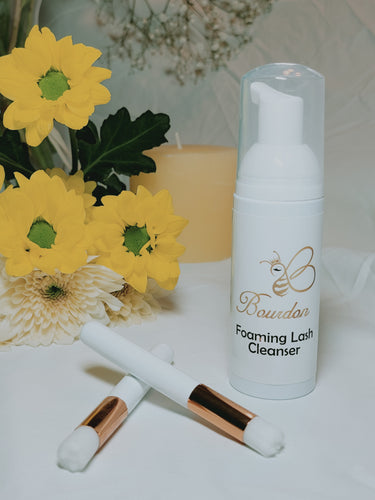 lash bath, bourdon beauty, foaming lash cleanser, victoria bc, lash shampoo, lash cleanser