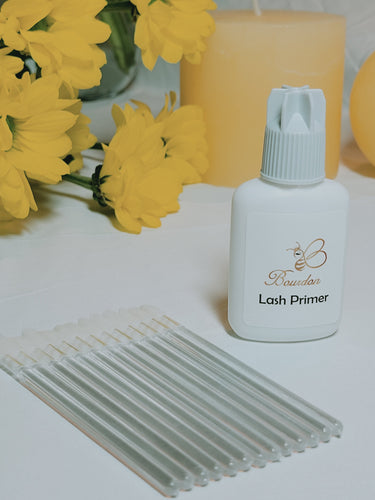 lash primer, lash extensions, bourdon beauty, lashes, victoria bc