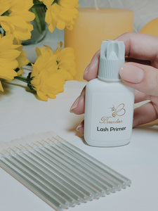 lash primer, lash extensions, bourdon beauty, lashes, victoria bc