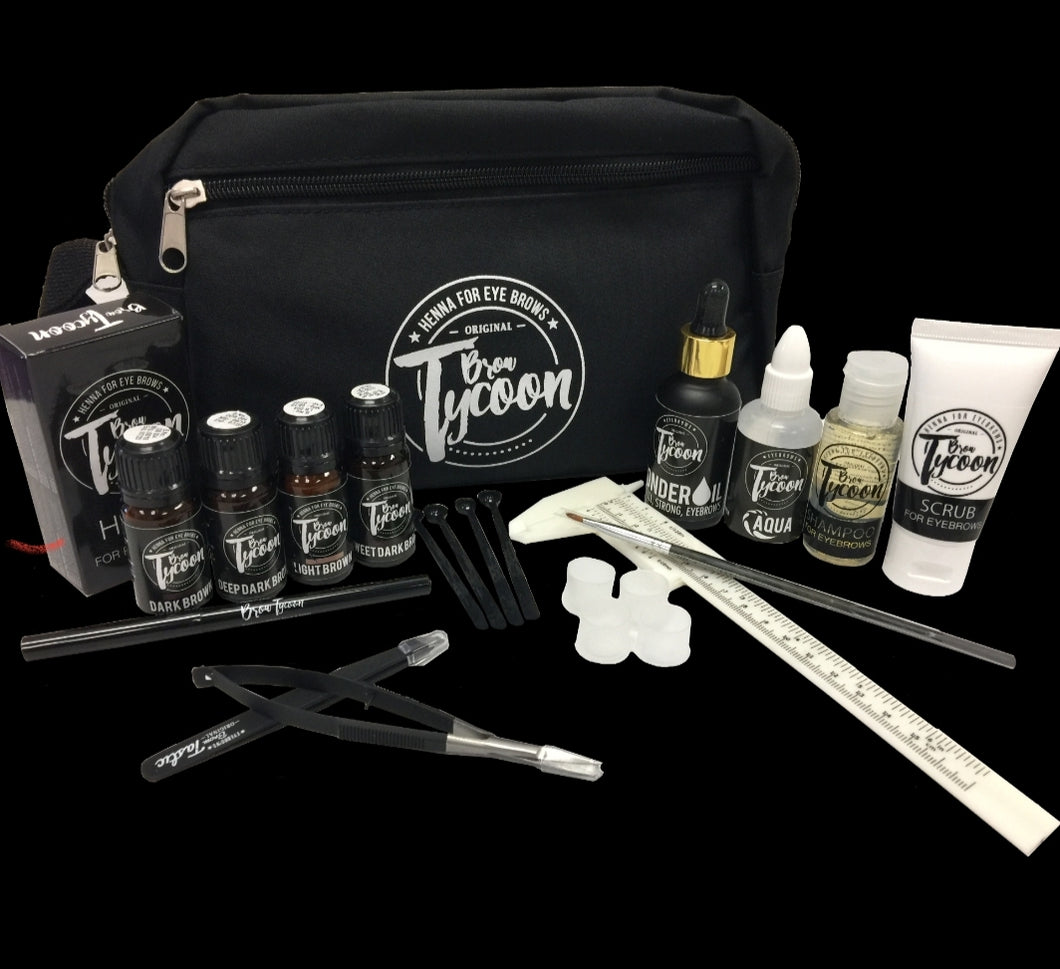 brow henna kit, brow tycoon, bourdon beauty